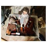 Tote With Collectibles