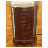 Footed Jewelry Chest