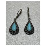 Sterling Silver Vintage Southwest Earrings
