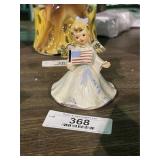 1950's Ceramic Birthday Japan Figurine