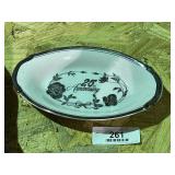 Norcrest Silver Rim Dishes