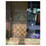 Ornate Glass Panel