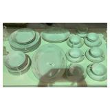 36 Piece Golden Harvest Dishes Set