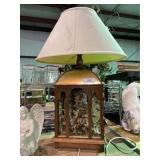 Large Wood & Metal Lamp Shade