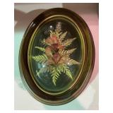 24K Gold Enhanced Bubble Glass Framed Artwork