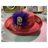 Ornate Women's Hat & Tin