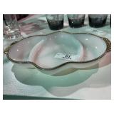 Vintage Anchor Hocking Fire King Divided Dish