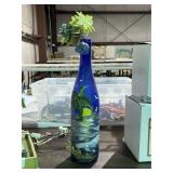Cobalt Blue Tropical Art