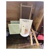 Display Stands, Jewelry Stand & 2 Wood Poles