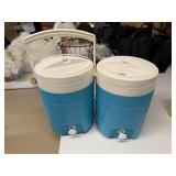 Two Igloo Water Coolers