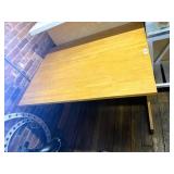 Old Folding Wood Table