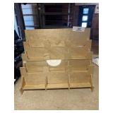 3 Wood Display Stands