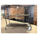 Double Tray Metal Stand