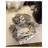 Two Soother Baby Blankets