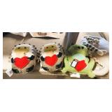 Lot of Assorted Plush Animals