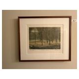 Harold Altman "Autumn 1982 II" Artist Proof