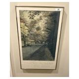 Harold Altman "Bridle Path" Framed Poster