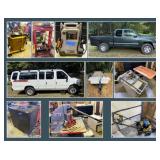 PICK-UP TRUCK, VAN, TRAILER, TOOLS & MORE