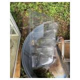 18" Area Wall & 2 Plastic Covers