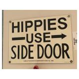 Hanging Metal Sign from Woodstock