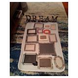 14 Picture Frames & "Dream" Sign