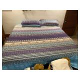 King Size Bed and Bedding