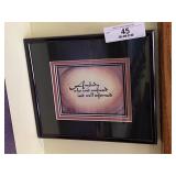 Framed Quote