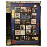 Custom Framed Beatles Album Covers