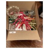 Box of Assorted Candles & Holders