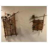 Handmade Bamboo Wall Dï¿½cor