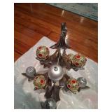 Christmas Centerpiece w/ Ornaments