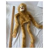 Vintage Long Arm Monkey Plush Puppet