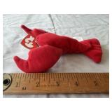 TY Beanie Baby Pinchers the Lobster