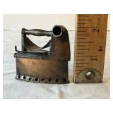 Vintage Durham Mini Sad Iron Bank