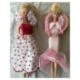 Vintage Barbie Romantic Ruffles & Hearts Doll Duo