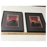 Jack Vettriano Framed Art Print Pair