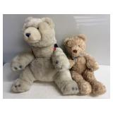 Cozy Plush Teddy Bear Pair
