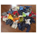 Size 6-9 Mo. Boys Fall & Winter Clothing Mega Lot