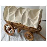 Handmade Wooden Covered Wagon