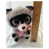 Ty Beanie Boos Raccoon Plush