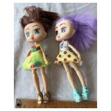 Fashion Dolls with Big Eyes - Lot of 2