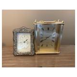 Seiko Quartz Desk Clock & Quartz Clock