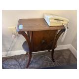 Small Vintage Telephone Table