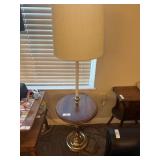 Vintage Floor Lamp & Table Top