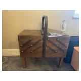 Vintage Strommen Bruk Hamar Sewing Box