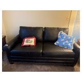 Nice Bassett Fold Out 2 Cushion Sofa