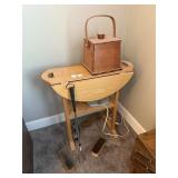 Small Dropleaf Table & Misc.