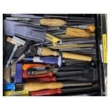 Drawer of Chisels & Misc Tools