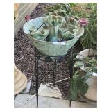 Garden Fountain with Stand