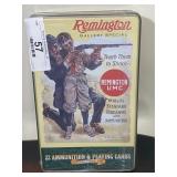 Remington .22 Ammo & Cards Collector Tin